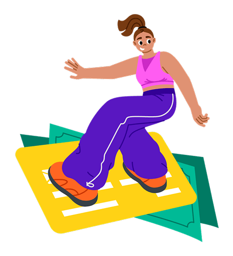 woman paying by credit card